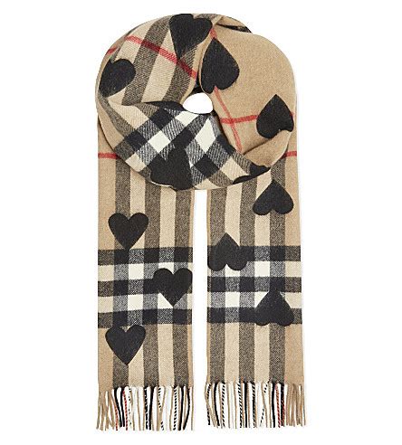 burberry hearts wool scarf|authentic burberry scarf sale.